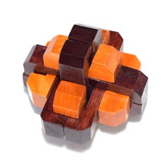 JS 레인보우 소마큐브 AT003, 혼합 색상, 1개