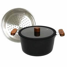 Kitchen-Art IH感應爐適用陶瓷不沾蒸鍋, 1個, 24厘米