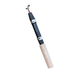 LikeMe 迷你冰釣竿 43g, 黑色的