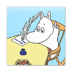 MOOMIN 書備忘錄紙藍橙240張, 姆明, 1個