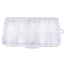 Proberos ABS 5格收納盒 75g, 半透明