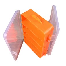 Proberos 雙面釣具盒 153g, 橘子