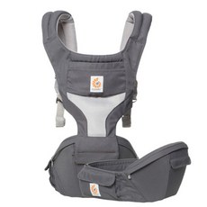 에르고베이비 쿨 에어 매쉬 힙시트 캐리어, 카본그레이