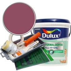 듀럭스 안티 포름알데히드 올인원 페인트 세트, Plum Syrup, 3L