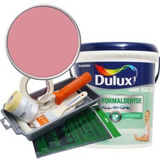 듀럭스 안티 포름알데히드 올인원 페인트 세트, Wildest Rose, 3L