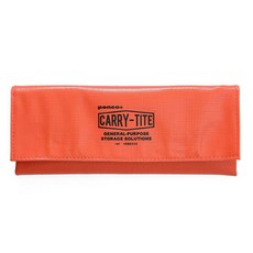 하이타이드 펜코 캐리 타이트 필통 파우치, 오렌지, 1개