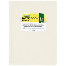 하이타이드 펜코 볼펜꽂이 포함 노트 폴리오 파일 A6, 아이보리, 1개