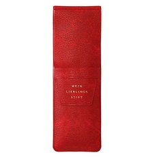 하이타이드 클래식 펜 케이스, 레드, 1개