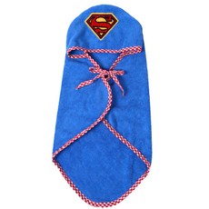 펫코디 반려동물 컬러풀 목욕타올가운, 블루, 1개