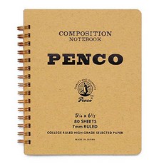 하이타이드 펜코 코일 노트 미디움, 네추럴 컬러, 1개