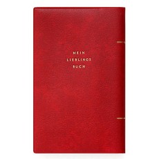 하이타이드 클래식 소프트 북커버 신쇼 타입, 레드, 1개