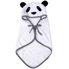 펫코디 반려동물 컬러풀 목욕타올가운, 화이트, 1개