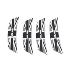 신일코퍼레이션 차량용 유러피안 도어가드, 블랙잭, 4개