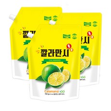 더순수렛츠미 깔라만시 원액, 700g, 3개