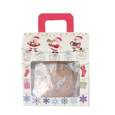 Tinapicnic 聖誕節樂器聖誕老人手提迷你禮物盒, 混合顏色, 10個