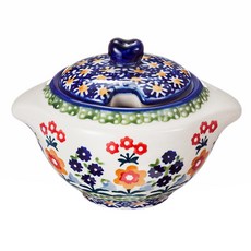 MANUFAKTURA 花圖案糖罐, 1個
