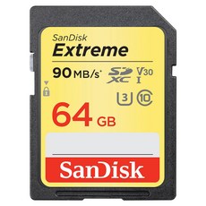 샌 디 스크 익 스 트림 64 기가바이트 SDXC UHS나, One Color, 64GB
