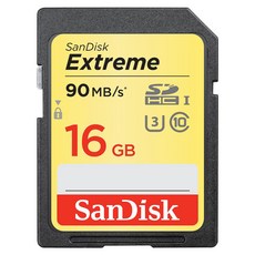 SanDisk 晟碟 Extreme SDHC記憶卡 CLASS10 SDSDXNE, 1個, 16GB