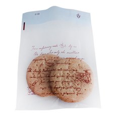 Tinapicnic 廚師圖案餅乾自黏包裝袋 13 x 13 cm, 1個, 100個