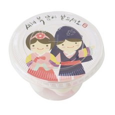 황씨네도시락 새해복덮개 30p + 머핀컵 30p + 평면뚜껑 30p, 1세트