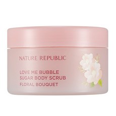 네이처리퍼블릭 러브미 버블 슈가 바디 스크럽 플로럴부케, 200g, 1개