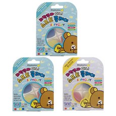 베스틴 리락쿠마 미니 소프트클레이 3p, 랜덤 발송, 1개