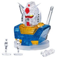 Juruell鋼彈RX 78 3D水晶拼圖 JR5387, 55 件, 混色