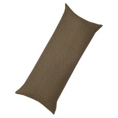 Ein Haus 3角形圖騰印花棉質靠枕, 綠色