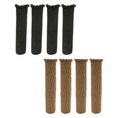 블럭마트 식탁의자 니트 발커버, 랜덤 발송, 8개