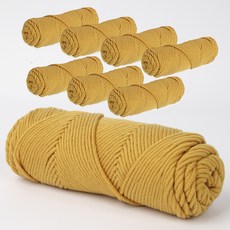 brand yarn 編織線 8捲, 20號芥末, 8個