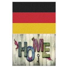 ROEM DESIGN 矽膠餐墊 德國國旗 + 溝槽, 混合顏色, 385 x 285 mm, 2個