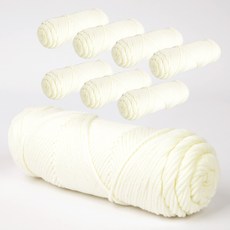 brand yarn 編織線 8捲, 03號 Vanila, 8個