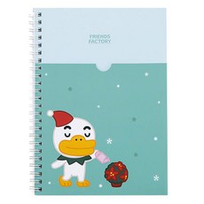 아이콘스 카카오프렌즈 프렌즈 팩토리 포켓 스프링 노트, 튜브, 1개