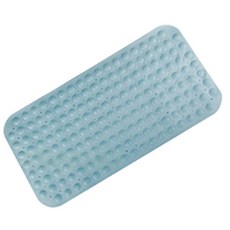 Maket Gamseong 防滑浴室矽膠地墊, 藍色, 1個