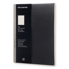 몰스킨 Pro 패드 Letter Cardboard cover 노트, Black, 1개