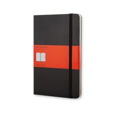 MOLESKINE 臨通訊簿筆記大硬, 黑色的, 1個