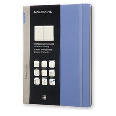 몰스킨 Pro 노트북 노트 엑스라지 하드, Lavender Violet, 1개