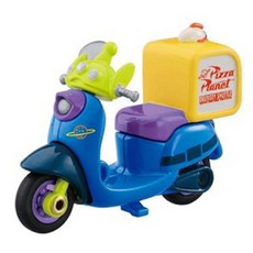 TOMICA 迪士尼 DM-02 三眼怪玩具摩托車, 混合顏色, 1個