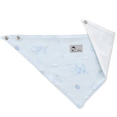 cuby n mom 印花雙面三角圍兜