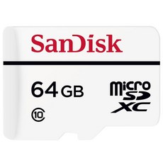 샌디스크 블랙박스 마이크로 SD 메모리 카드 SDSDQQ, 64GB, 1개