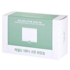 더페이스샵 데일리뷰티툴즈 마일드 100% 코튼 화장솜, 80개입, 6개