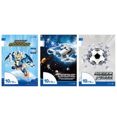 모닝글로리 2018 초등 SP 쓰기 노트 10칸 남, 랜덤 발송, 5개입