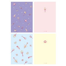 모닝글로리 중고생 SP 무제노트 D 요술봉, 랜덤 발송, 5개입