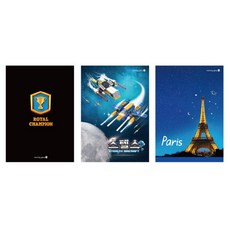 모닝글로리 2018 초등 SP 무제 노트 남1, 랜덤 발송, 5개입