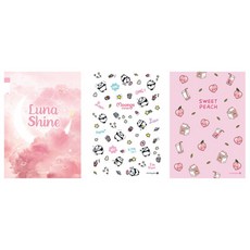 모닝글로리 2018 초등 SP 무제 노트 여2, 랜덤 발송, 5개입