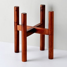 HAPPY WORLD 木製花盆架, 單色