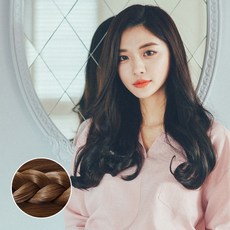 GabalNara 5段式數位捲髮接髮片, 橘棕色, 1個