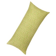 Ein Haus 花朵圖案長條抱枕, 綠色