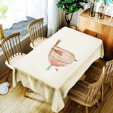 OWL LIVING 感性設計廚房桌布, 150 x 210 cm, E, 1個
