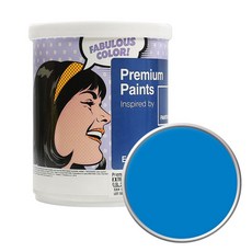 PANTONE 실외 저광 페인트, 18-4247BrilliantBlue, 1L, 1개